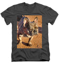 Baby Cosmo French Bulldog - Men's V-Neck T-Shirt
