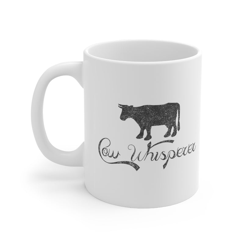 Cow Whisperer 11oz White Mug