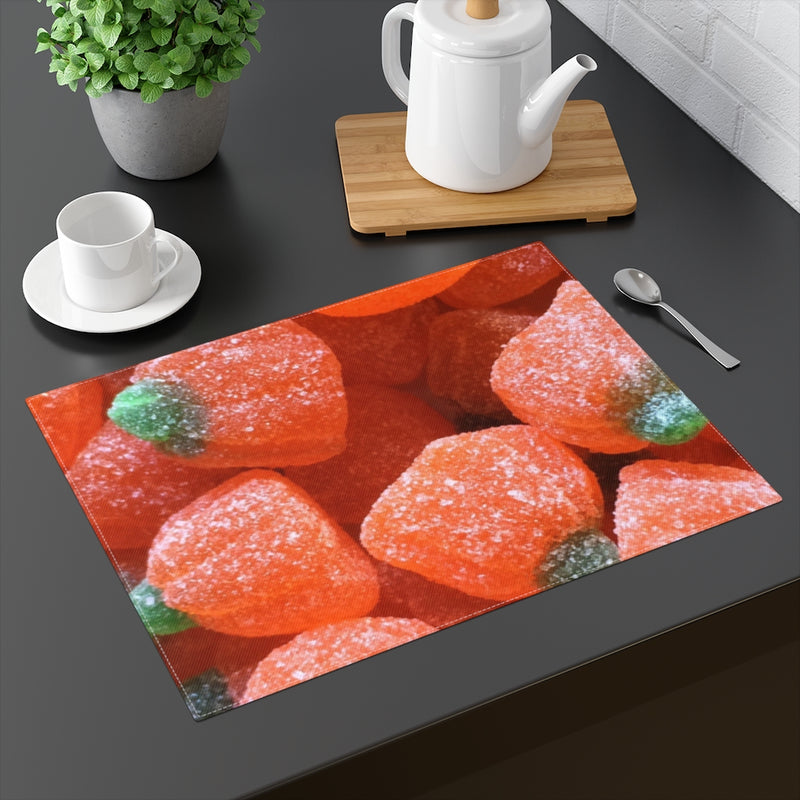 Designer Placemat; Orange Candy