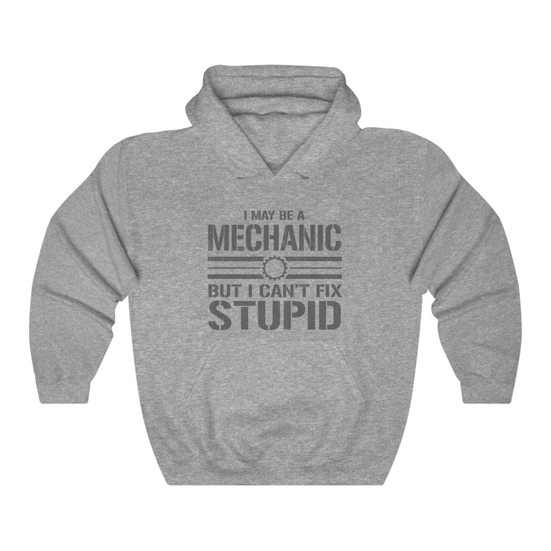 I May Be A Mechanic Unisex Heavy Blend™ Hoodie