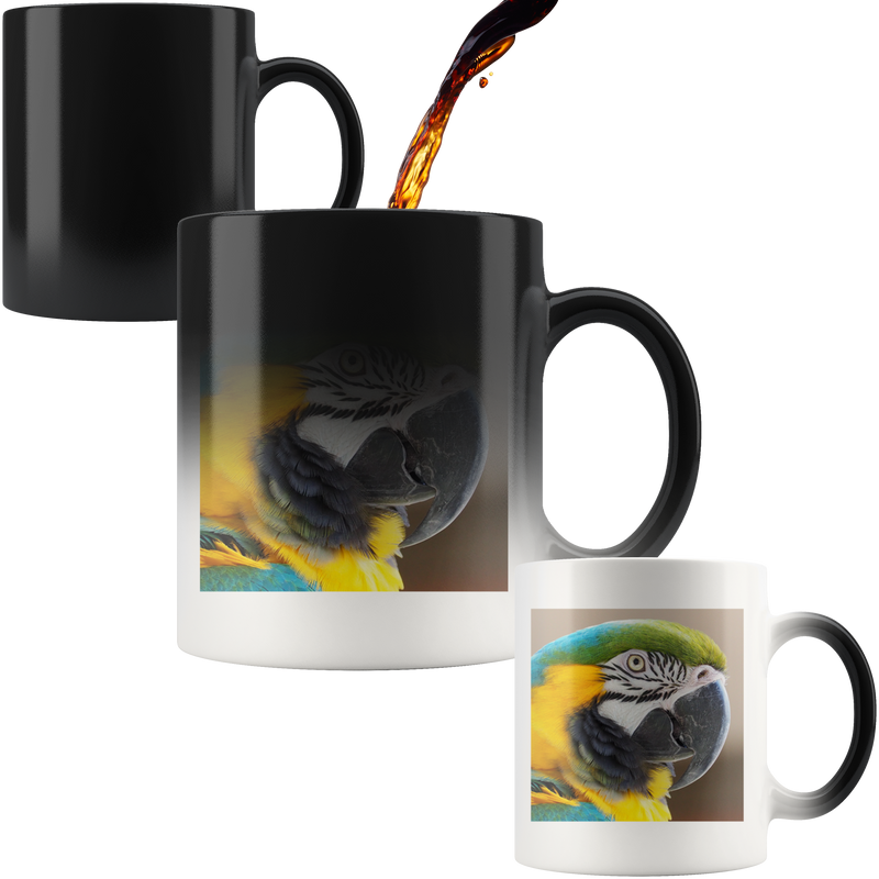Birds Eye View Magic Mug - Changes Colors With Hot Liquid
