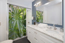 Designer Shower Curtain; Marijuana, Weed