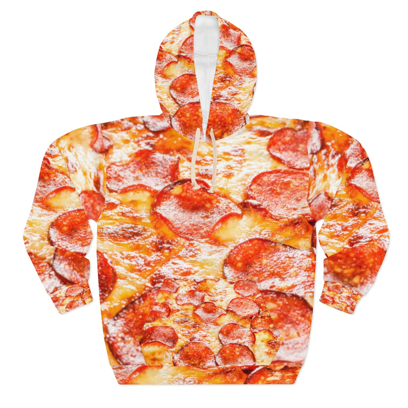 Pizza All Over Print Unisex Pullover Hoodie