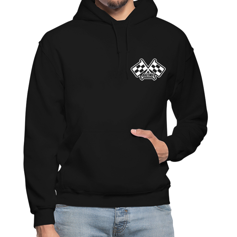 Some Smoke Weed Some Hit THe Bottle Adult Hoodie - black