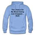 The Chains On My Mood Swing Heavy Blend Adult Hoodie - carolina blue