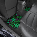 Large Cannabis Leaves Car Mats (Set of 4)