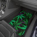 Large Cannabis Leaves Car Mats (Set of 4)