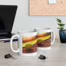 Sunny Tennis 11oz White Mug