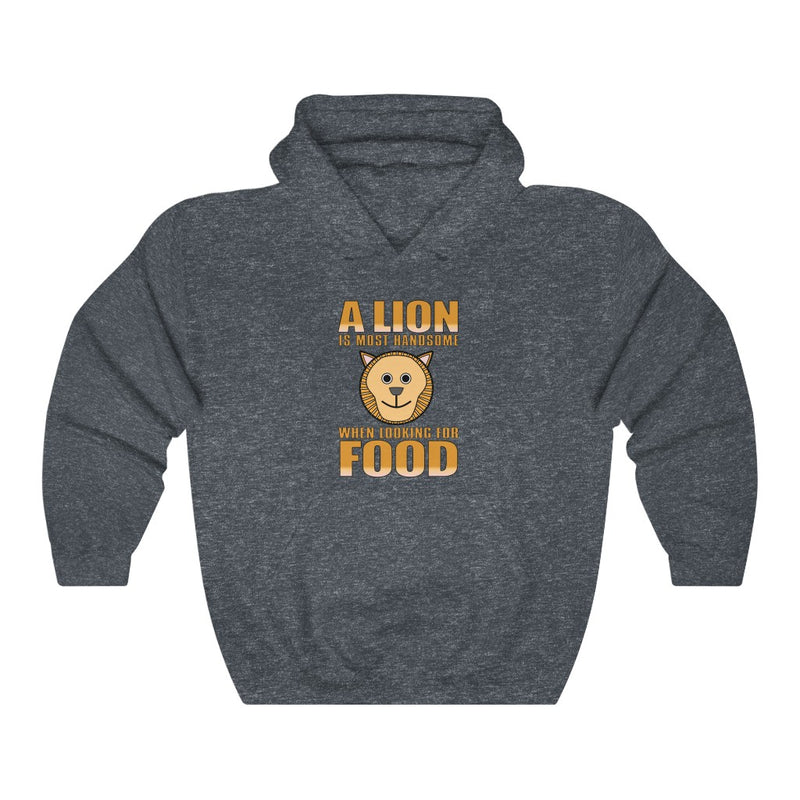 A Lion Is Most Handsome Unisex Heavy Blend™ Hoodie