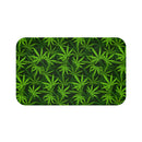 Marijuana Leaves Bath Mat, Free Shipping, Powder Room Mat, Bathroom Rug, Rugs, Non Slip, Runner, Shower, 2 Sizes