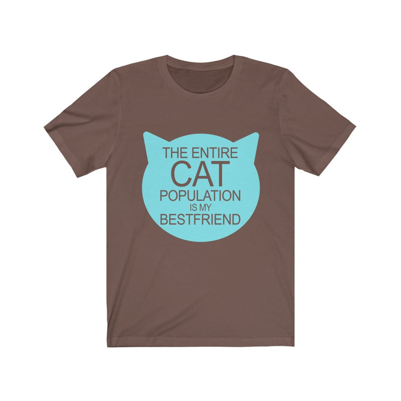 The Entire Cat Unisex Jersey Short Sleeve T-shirt