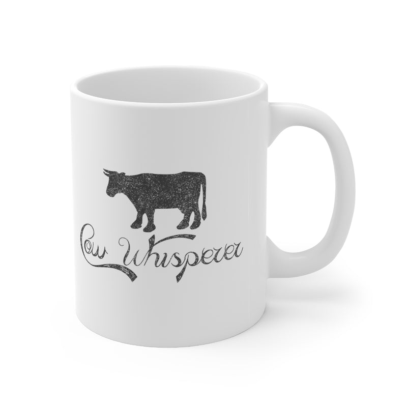 Cow Whisperer 11oz White Mug