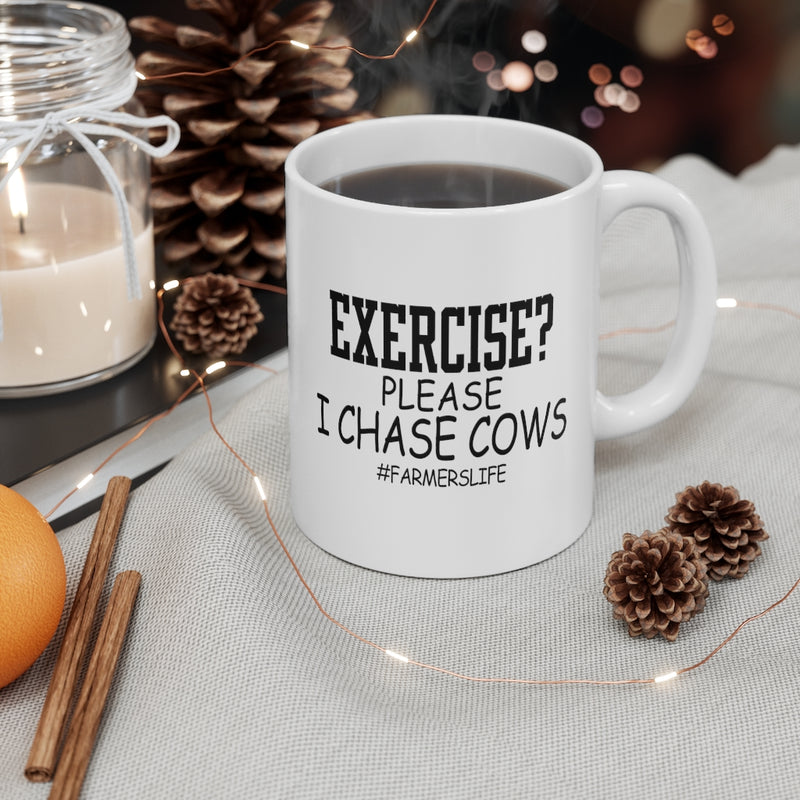 Exercise? Please 11oz White Mug