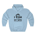 I Fish Unisex Heavy Blend™ Hooded Sweatshirt