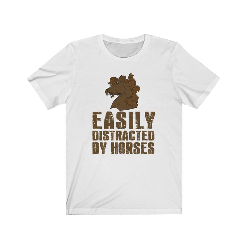 Easily Distracted By Unisex Jersey Short Sleeve T-shirt