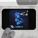 Capricorn Zodiac Bath Mat, Free Shipping, Powder Room Mat, Bathroom Rug, Rugs, Non Slip, Runner, Shower, 2 Sizes, Astrology, Horoscope