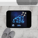 Libra Zodiac Bath Mat, Free Shipping, Powder Room Mat, Bathroom Rug, Rugs, Non Slip, Runner, Shower, 2 Sizes, Astrology, Horoscope