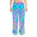 Psychedelic Womens Pajama Pants, Lounge Pants, Pajama Bottoms, Jammies, PJs, Womens Pajamas, Custom Pajama Pants, Trippy