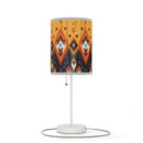 Aztec Natural Lamp on a Stand, Night Light, Indoor Table Lamp, Custom Photo Night Light, Bedside Lamp