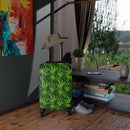 Weed Suitcase, Free Shipping, Travel Bag, Overnight Bag, Custom Suitcase, Cabin Overhead, Rolling Spinner, Luggage