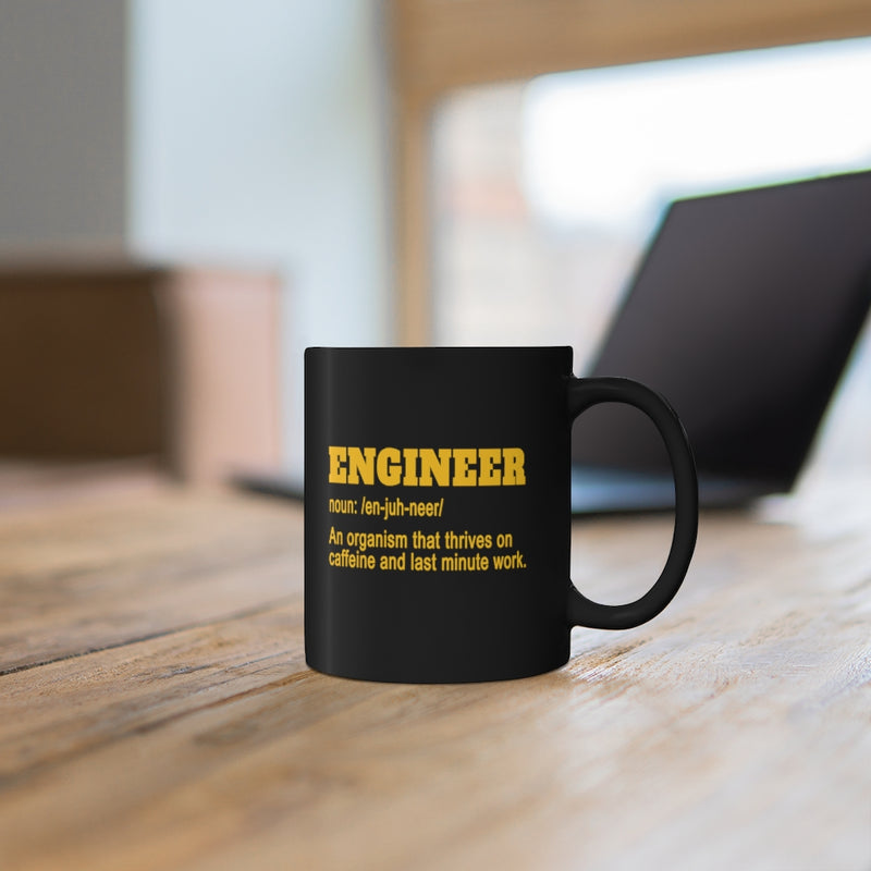 Engineer Noun 11oz Black Mug