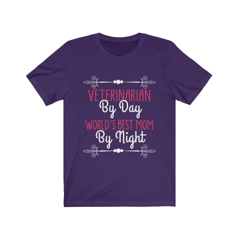 Veterinarian By Day Unisex Jersey Short Sleeve T-shirt