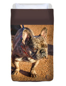 Baby Cosmo French Bulldog - Duvet Cover
