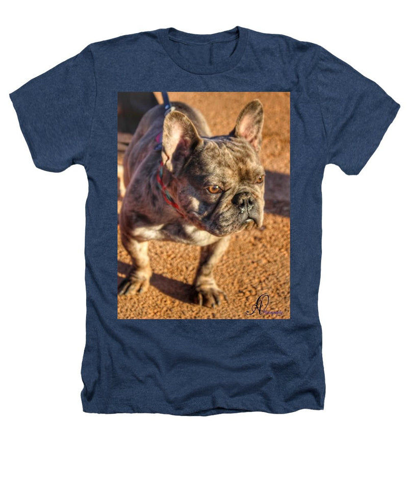 Baby Cosmo French Bulldog  - Heathers T-Shirt