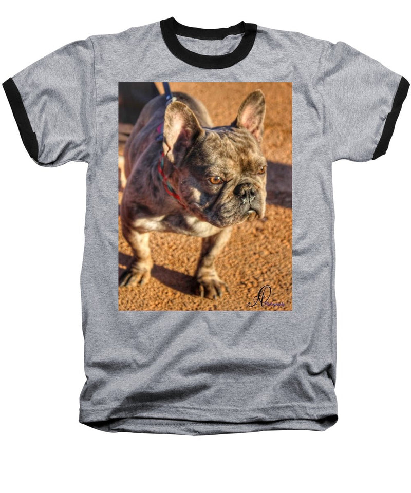 Baby Cosmo French Bulldog - Baseball T-Shirt