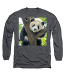 Panda in Tree - Long Sleeve T-Shirt