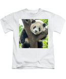 Panda in Tree - Kids T-Shirt