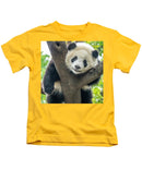 Panda in Tree - Kids T-Shirt