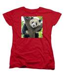 Panda in Tree - Women's T-Shirt (Standard Fit)