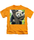 Panda in Tree - Kids T-Shirt