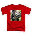 Panda in Tree - Toddler T-Shirt