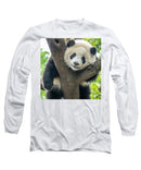 Panda in Tree - Long Sleeve T-Shirt