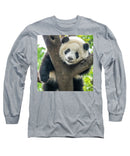 Panda in Tree - Long Sleeve T-Shirt
