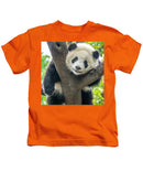 Panda in Tree - Kids T-Shirt