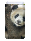 Panda in Tree - Duvet Cover