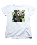 Panda in Tree - Women's T-Shirt (Standard Fit)