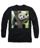 Panda in Tree - Long Sleeve T-Shirt