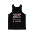 Happiness Is Being A Mother Unisex Jersey Tank