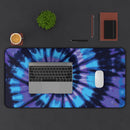 Tie-Dye Desk Mat, Free Shipping, Two Sizes, Large Deskmat, Gaming Mouse Pad, Mouse Pad For Gamers, Desk Pad, Boho, Free Spirit