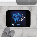 Leo Zodiac Bath Mat, Free Shipping, Powder Room Mat, Bathroom Rug, Rugs, Non Slip, Runner, Shower, 2 Sizes, Astrology, Horoscope