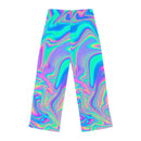 Psychedelic Womens Pajama Pants, Lounge Pants, Pajama Bottoms, Jammies, PJs, Womens Pajamas, Custom Pajama Pants, Trippy
