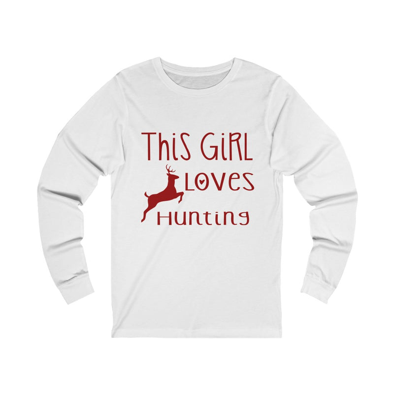 This Girl Loves Unisex Jersey Long Sleeve T-shirt