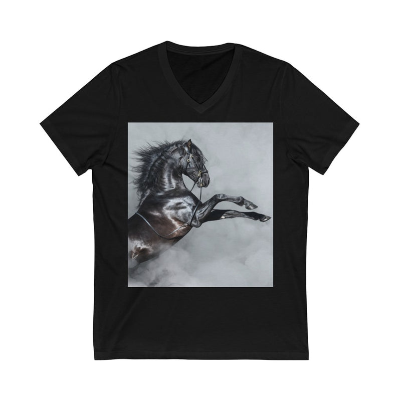 Gallant Horse Unisex V-Neck T-shirt