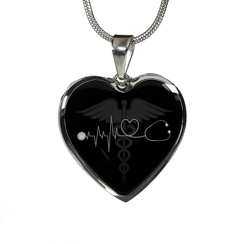 Nurse Heartbeat Necklace