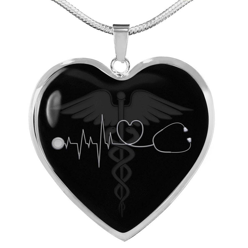 Nurse Heartbeat Necklace