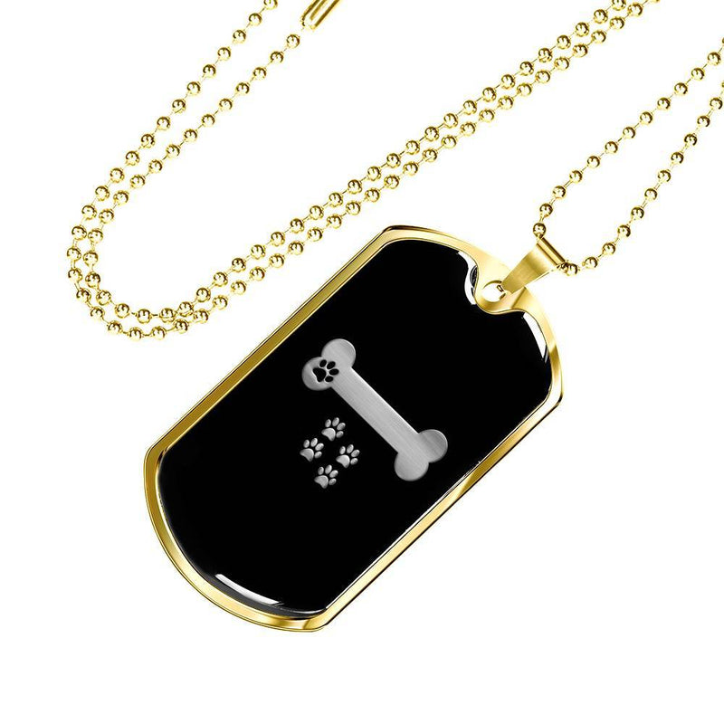 Paws And Bone Dog Tag